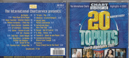 Tophits 4 2001 - 20, 4/2001