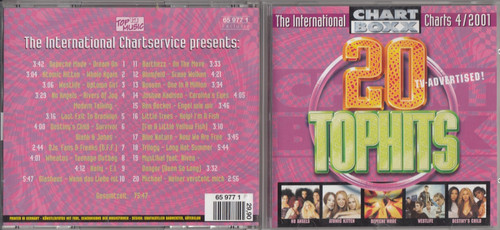 Top hits 4 2001 - cd,